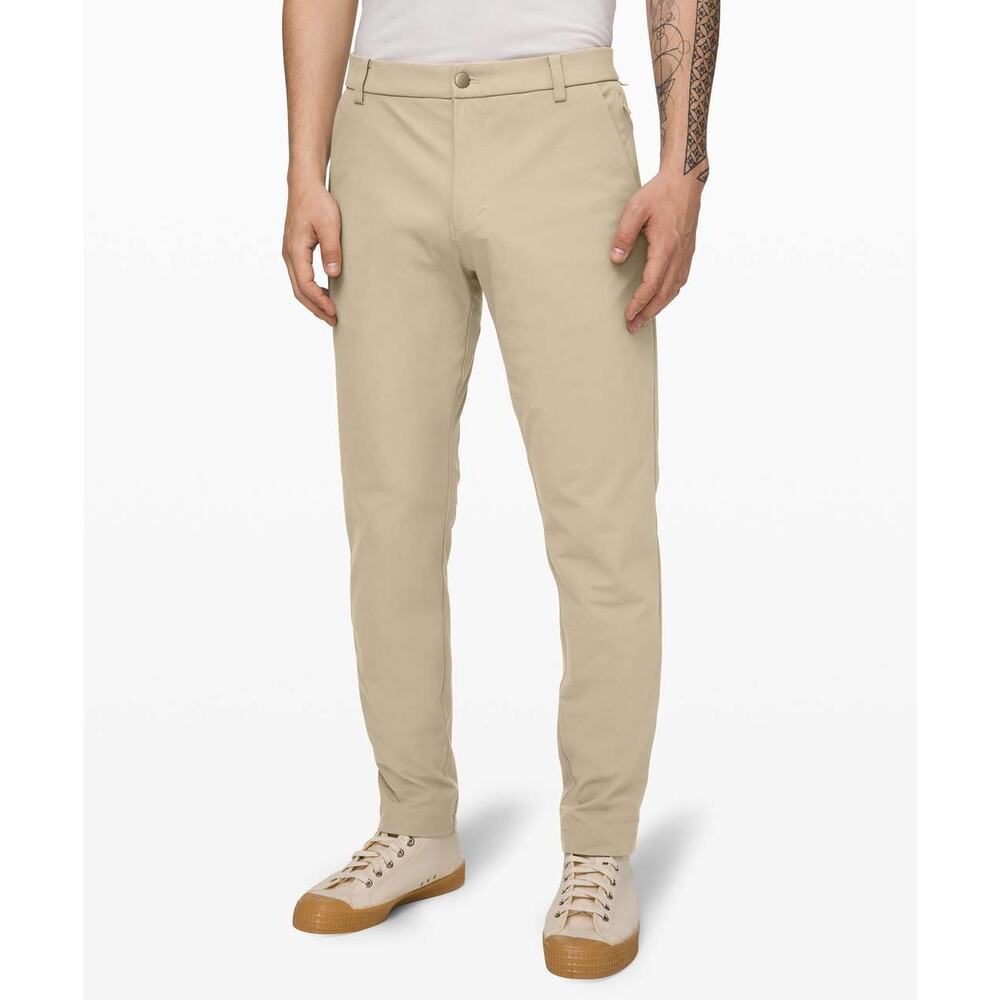 Lululemon Commission Pant Classic Size 36 Warpstreme 32" Tofino Sand Work Casual